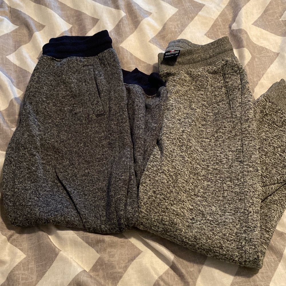 Bundle of boys size medium Southpole joggers.